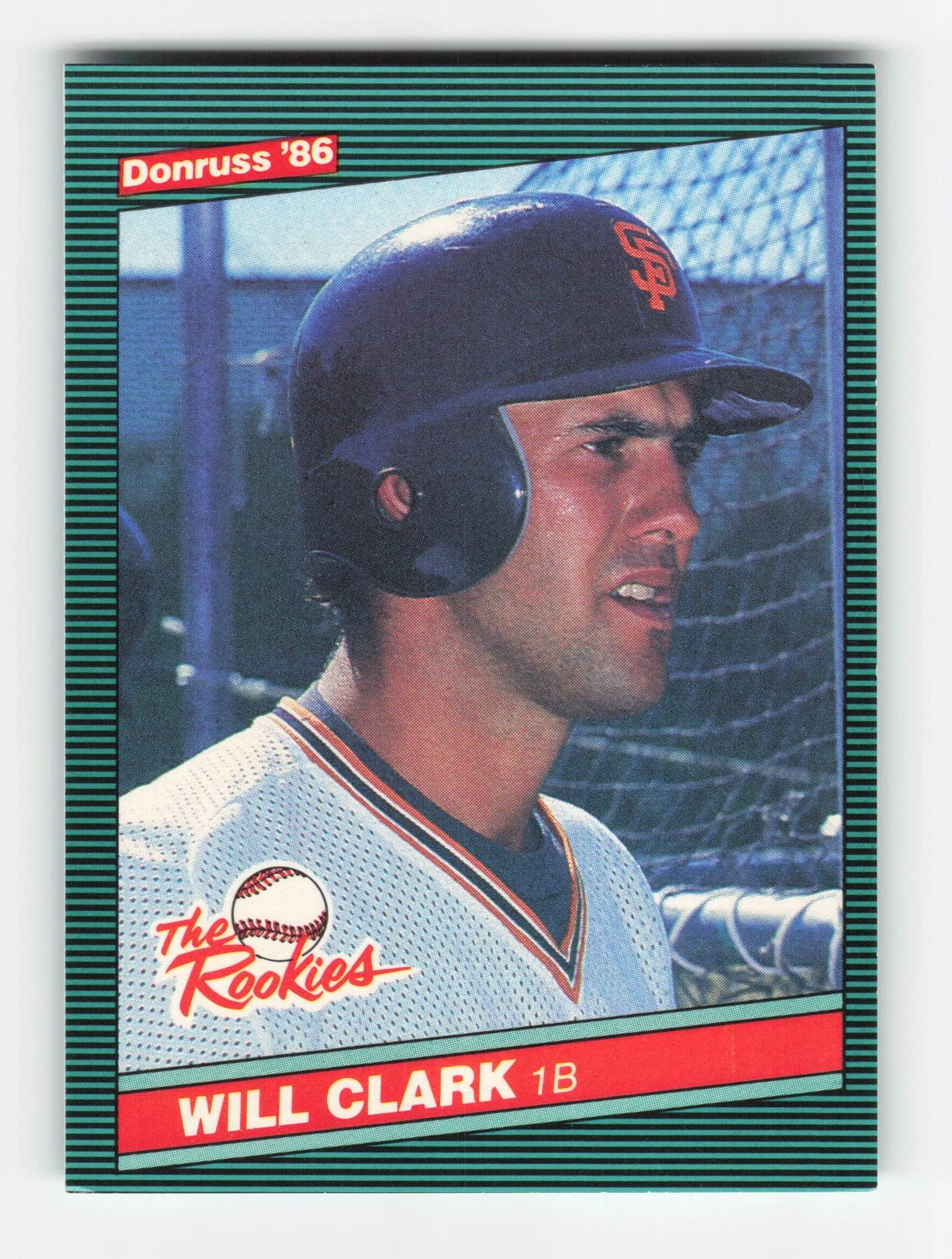 1986 Donruss The Rookies #32 Will Clark
