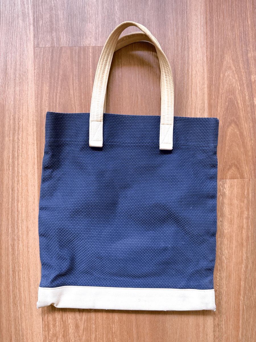 Cabas Tote Cabas Pieces Cabas X Monocle Limited Edition Navy Tote Bag