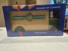 New 1992 Strawbridge & Clothier Holgate Toy Company Wooden Delivery Truck Rare