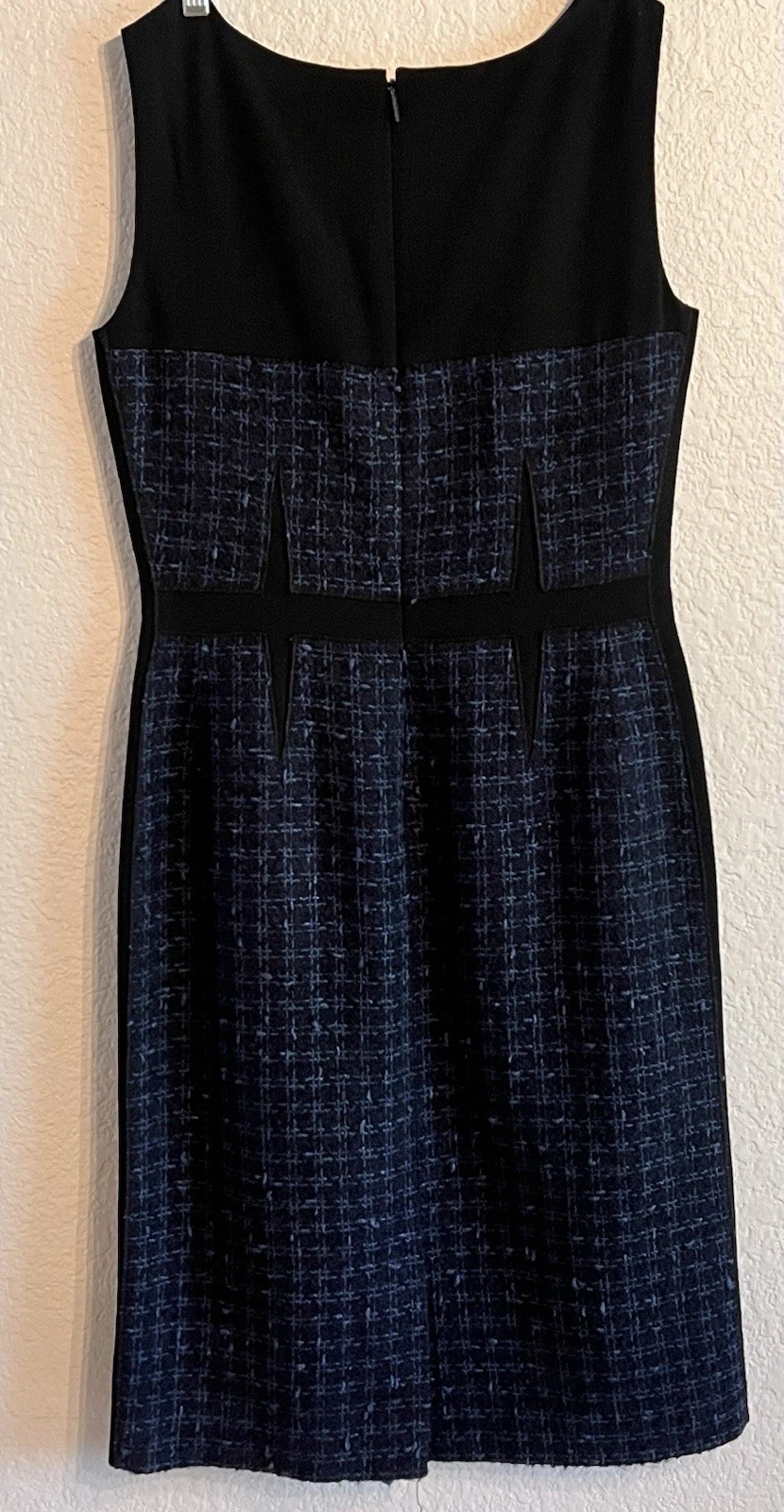 Abito Tory Burch Sloane blu e nero taglia 8