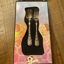 Scandinavian Children’s Flatware Set “Bear” 755584 2 Piece Set by Hardanger