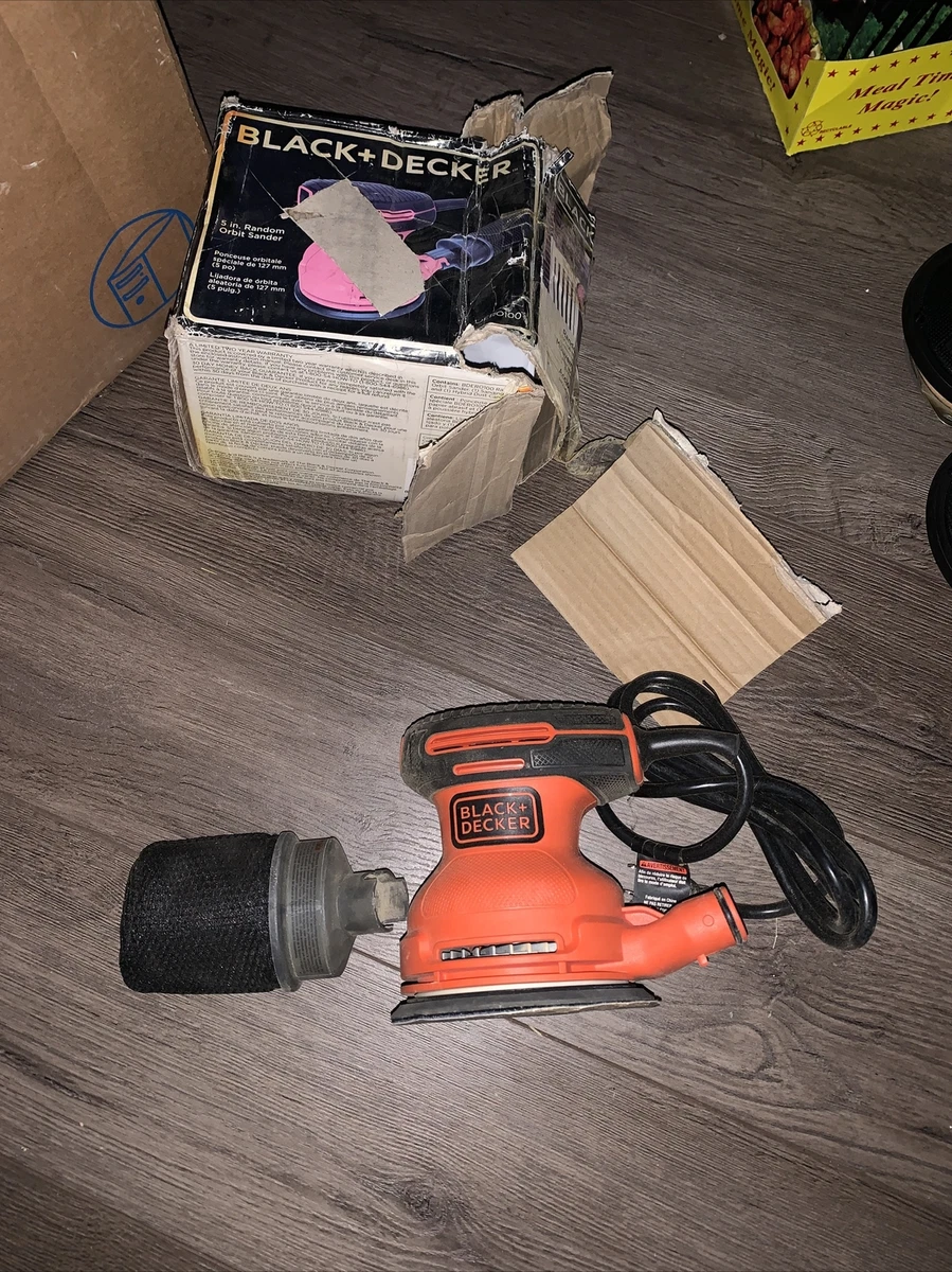 Black & decker 5 2024 random orbit sander