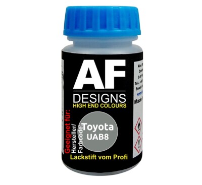 Lackstift für Toyota UAB8 Gray Metallic schnelltrocknend Tupflack Autolack