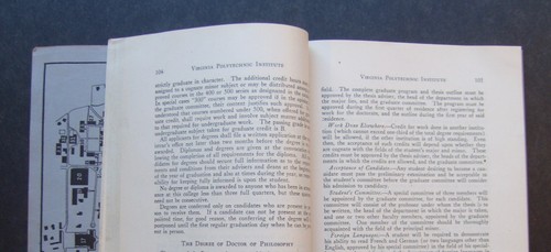 Bulletin Of The Virginia Polytechnic Institute Catalog, 1945 Virginia Tech - Picture 5 of 9