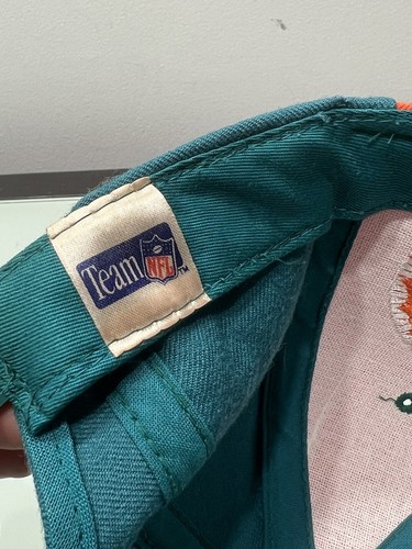 Vintage 90’s Miami Dolphins x Starter Tri Power Wool NFL Big Logo Snapback Hat - Picture 17 of 24