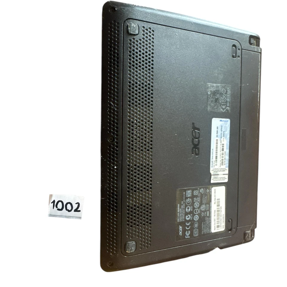 Computer Netbook Acer Aspire One D257 Intel Atom n570 10,1" Windows 7 Usato - Immagine 4 di 4