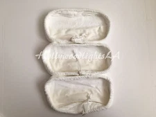 3 Microfiber Pad Replacement Compatible with Bissell 18677 Steam Mop 