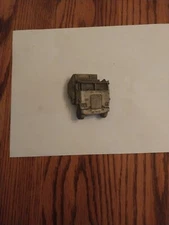 Vtg 1978 Bergamot Brass Works B-38 Semi Truck Trucker Belt Buckle Made in USA