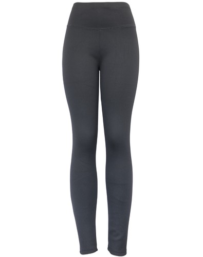 Black Fleece Lined Leggings Women Thermal Thick Winter Warm High Waist Leggings - Picture 2 of 7