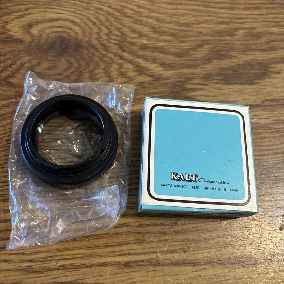 Kalt T Mount Vintage Adapter for Konica Camera Lens w/Box - Image 2 of 2