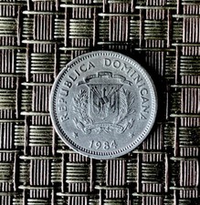 “ BEST DEALS” 1984 REPUBLICA DOMINICANA SANCHEZ - MELLA CINCO CENTAVOS  COIN