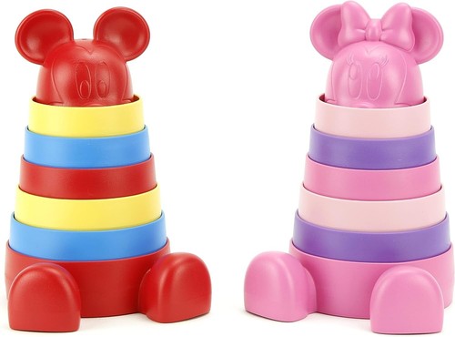 Green Toys Disney Baby Exclusive - Mickey Mouse Stacker, Red - Picture 5 of 5