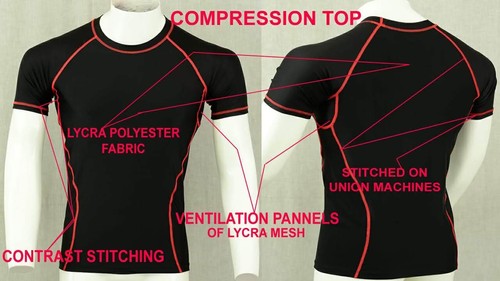 Men's Compression base layer body Armour Long Sleeve men's gym T-Shirt Sports uk - Picture 10 of 22