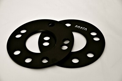 3MM WHEEL SPACERS 5X114.3+ 4X114.3 CB 67.1 BLACK ANODIZED FOR DODGE VEHICLES