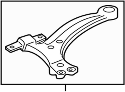 48069-33070 Toyota Arm sub-assy, front suspension, lower no.1 lh  