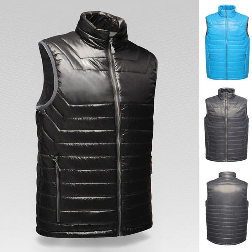 Mens Regatta X-Pro Icefall Down Touch Puffer Water Repellent Gilet - TRA825 - Afbeelding 1 van 9