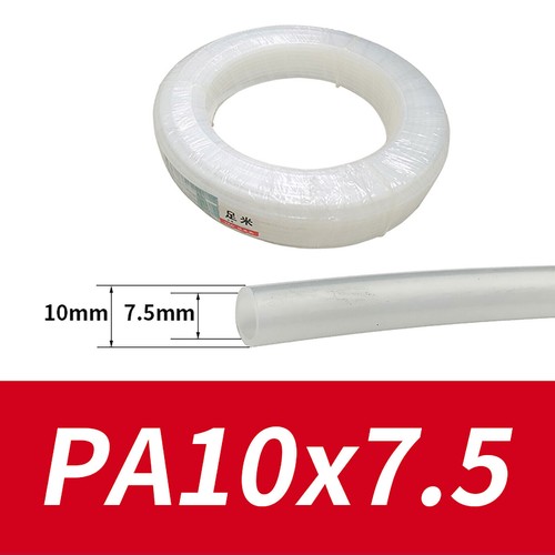 PA6 Nylon Tube Hard Pipe - Pneumatic Air Chemicals Fuel Oil Tubing ID 2.5mm-10mm - Picture 10 of 11