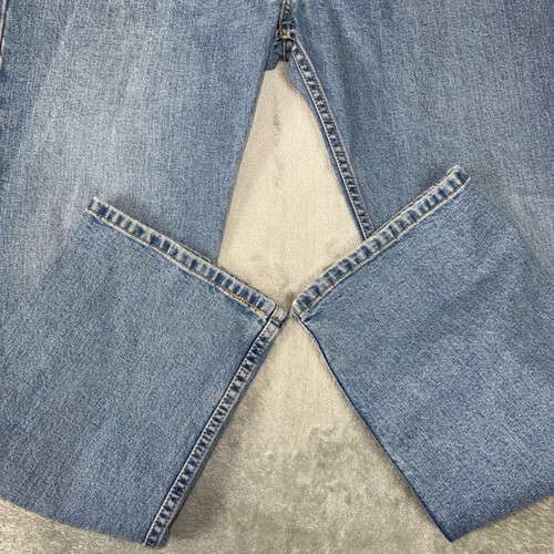 Levis Red Tab 505 Regular Recto Para Hombre 42X32 Medio Lavado a Piedra 100% Algodón - Imagen 6 de 7