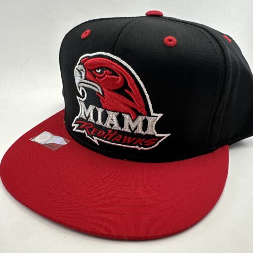 Miami Redhawks Miami University Hat Snapback Cap NCAA Official Flat Bill New