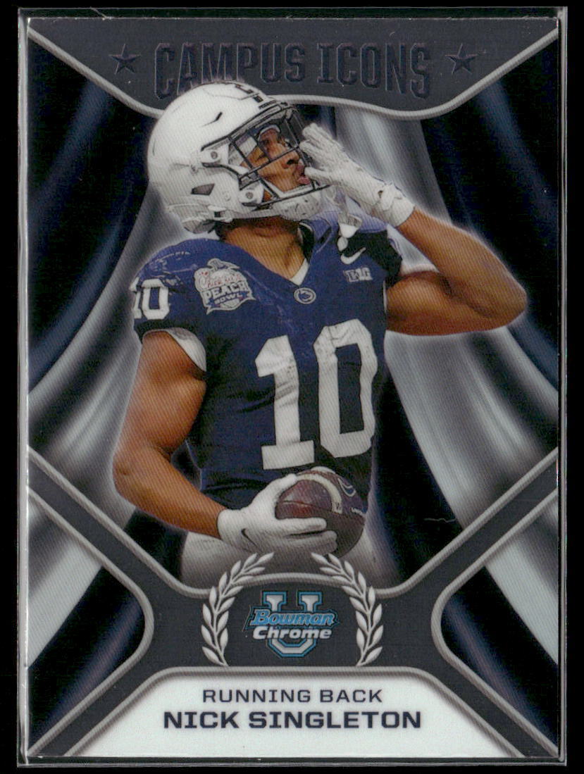 2024 Bowman University Chrome #CI-17 Nick Singleton Campus Icons