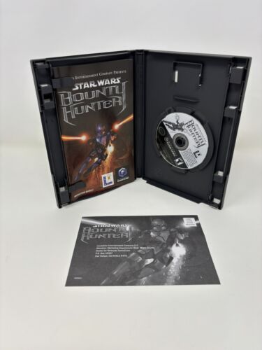 Rare Star Wars: Bounty Hunter Limited Edition Cover GameCube CIB W/ Reg - Tested - Picture 5 of 6