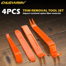 4X Plastic Trim Clip Panel Car Door Fastener Remover Pry Removal Tools Kits