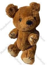  Vintage 1981 DAKIN Theodore 12  Brown Jointed Musical Teddy Bear WORKING 