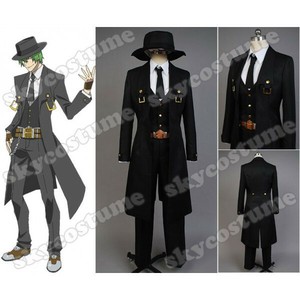 Blazblue Calamity Trigger Hazama Anime Cosplay Costume Men Black Coat Jacket Ebay