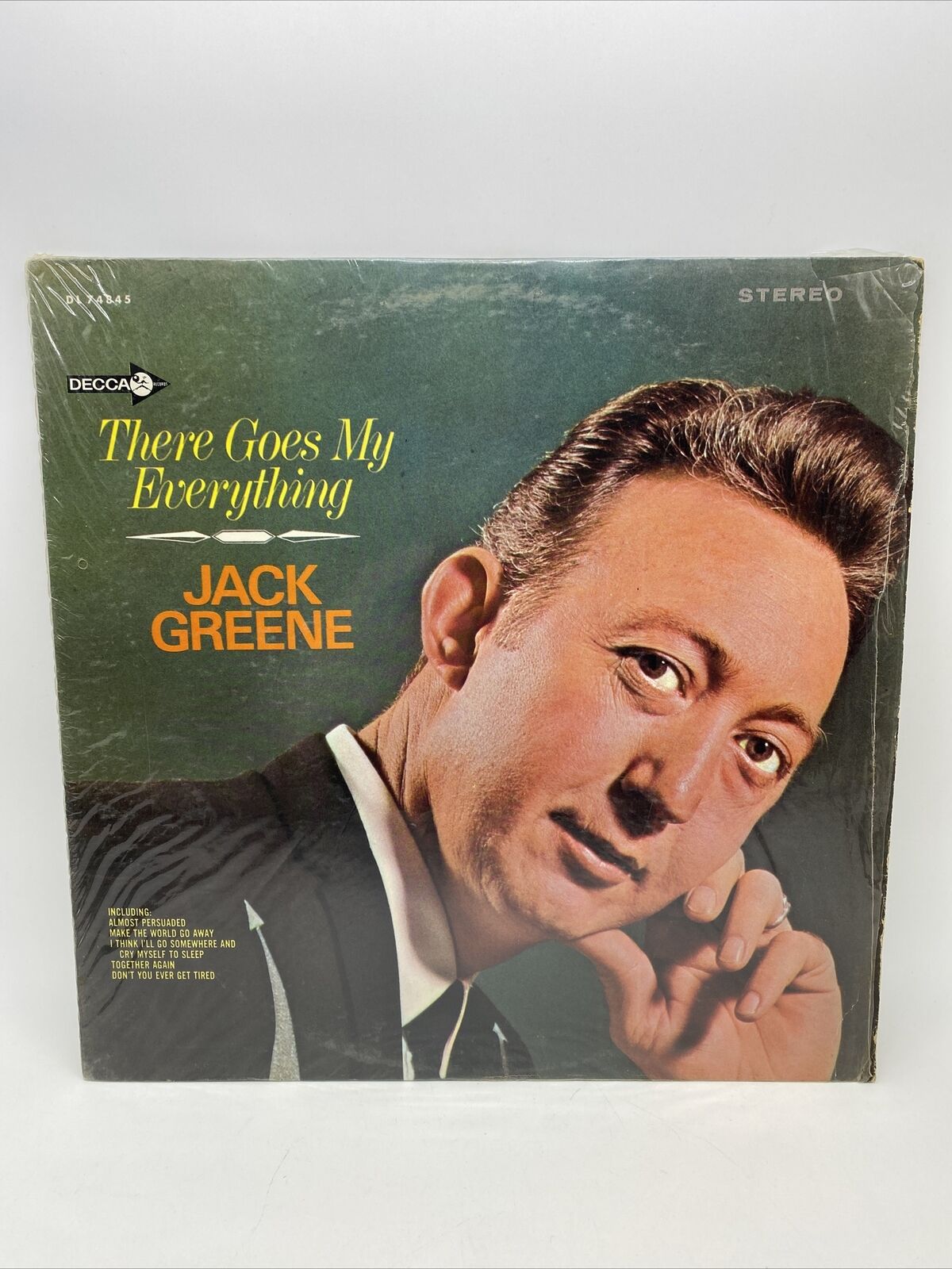 Jack Greene There Goes My Everything Vinyl LP Decca Records DL 74845