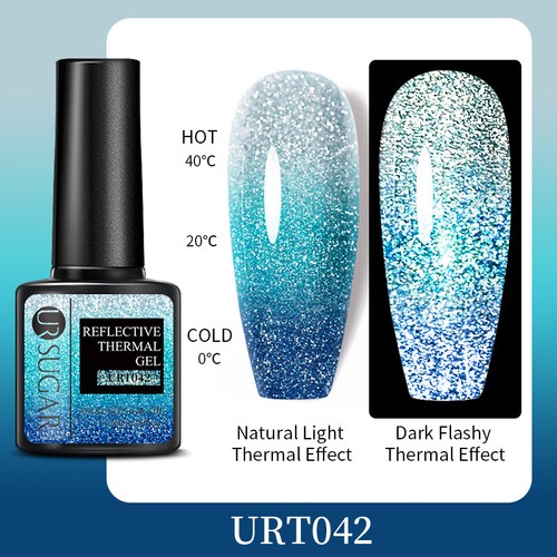 UR SUGAR 130 Colors Nail Gel Polish Soak Off UV LED Base Top Coat Nail Varnish - Picture 214 of 241