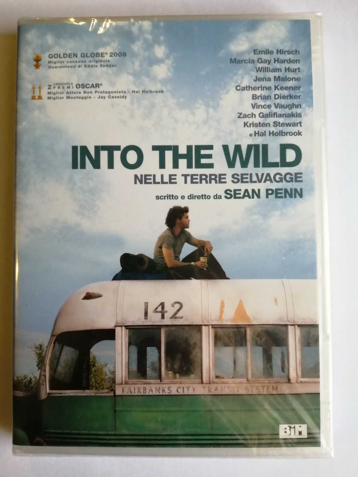 INTO THE WILD NELLE TERRE SELVAGGE DVD NUOVO SIGILLATO Sean Penn