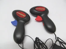 Micro Scalextric 1/64 HO Slot Car Track CONTROLLERS Adjust Speed Level red blue