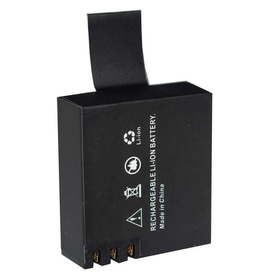 3x battery for Rollei Actioncam 220, 300, 300 Plus 310 330, 372, 415, 416 SJ4000 - image 3 of 4