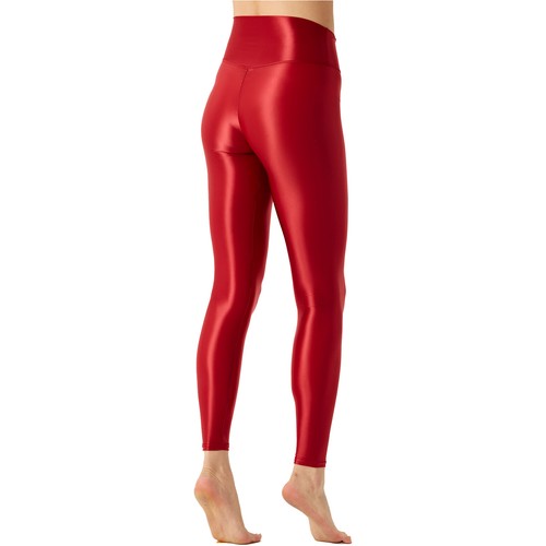 Freebily Womens Glossy Shiny Stretch Pants Solid Slim Footless Workout AU - Picture 40 of 107