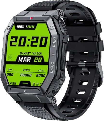 Smartwatch Herren Damen Für Xiaomi Samsung Armbanduhr Blutdruck Fitness Tracker - Bild 17 von 18