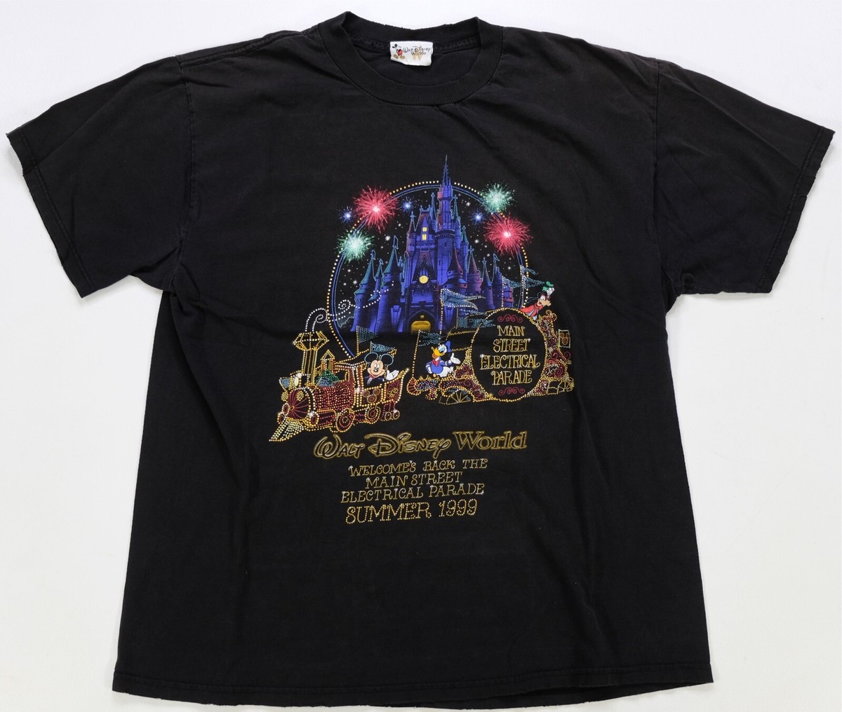 Rare Vintage Walt Disney World Electrical Parade Castle 1999 T 