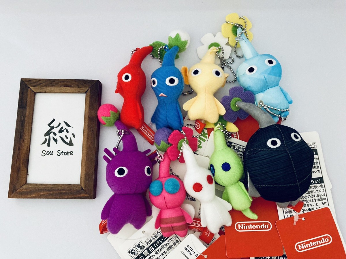 PIKMIN Keychain Mascot Complete Set of 9 NINTENDO Store Limited