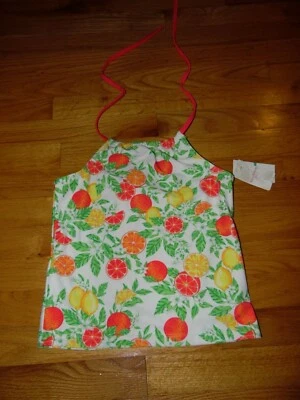 Tommy Bahama Girls Swimsuit sz 16 Tankini Top Oranges & Lemons NWT $38 - Photo 1/2