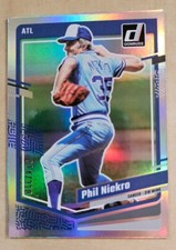 2023 Donruss Baseball Base Career Stat Line #199 Phil Niekro /318