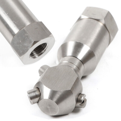 Stainless Rotating Jet Spraying Washing Nozzle Tank Barrel Pipeline Clean 1/2''