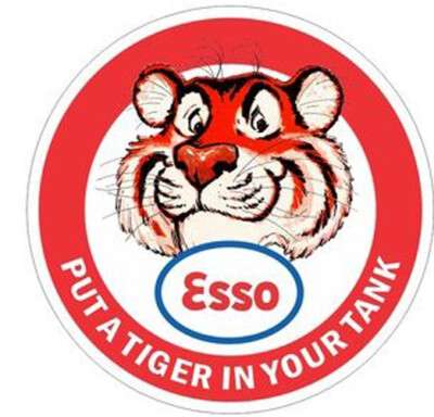 ESSO Gasoline Put A Tiger In Your Tank Logo Mens Polo XS-6XL, LT-4XLT  New 