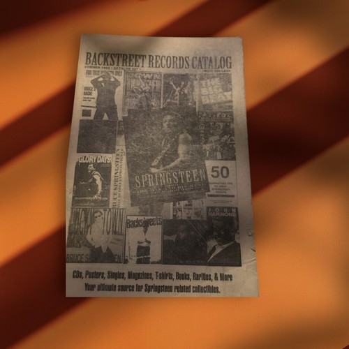 Springsteen Live, Photographs By Phillip Kamin Text By Peter Goddard Bonus Items - Picture 8 of 9