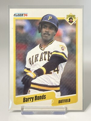 【MLB】FREER 90 バリーボンズ BARRY BONDS 1990 Fleer Card #461 Barry Bonds Outfield Pittsburgh Pirates | eBay