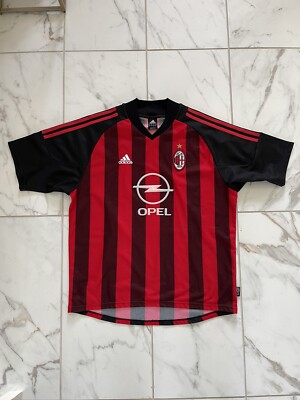 Andrea Pirlo Signed AC Milan 2002/03 Soccer Jersey | eBay