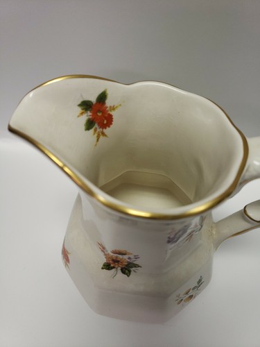 "Jarra de leche/crema vintage Enoch Wedgwood Tunstall Lowestoft de 5 1/2"" de alto" - Imagen 3 de 8