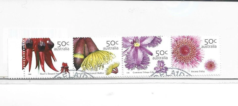Australia Flores Serie en tira año 2005 (FR-465) - Imagen 1 de 1