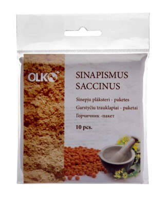 Mustard Patches N10 Chest Lung Congestion, Cough, Bronchitis