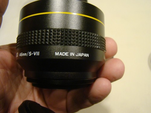 Vintage Bower WIDE ANGLE CONVERTER FOR VIDEO 46mm/S-VII - Picture 5 of 10