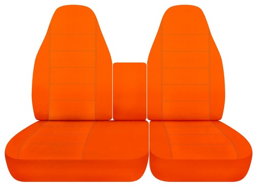 Fits Ford F250 Truck 1997 1998 Front 40-60 HIGHBACK seat covers with console - Picture 18 of 20