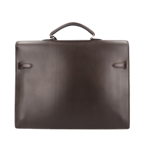 HERMES Bolso de Negocios Caja Bufanda Kelly Depeche 38 Usado - Imagen 3 de 12
